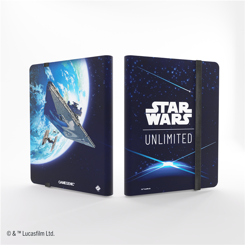 [PREVENTA] Star Wars: Unlimited 18-Pocket Album - Card Back Blue