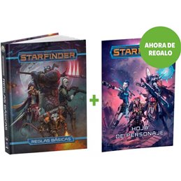 Pack Libro Básico + Hoja de Personaje - Starfinder