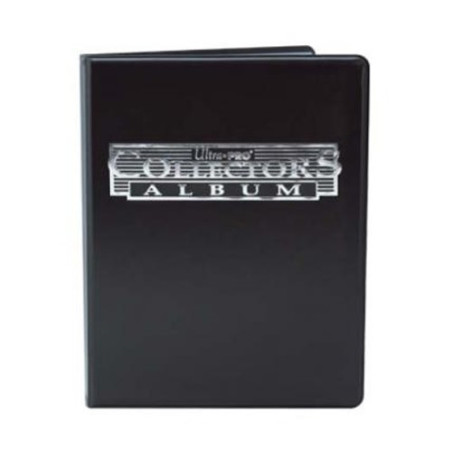 9-Pocket Black Collectors Portfolio