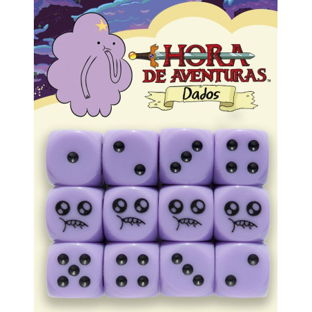 Dados Hora de Aventuras: Princesa Bultos