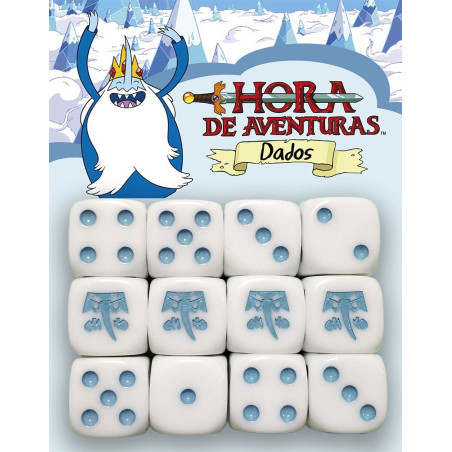 Dados Hora de Aventuras: Rey Hielo