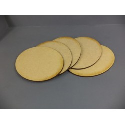 5x 120mm x 95mm Oval Bases
