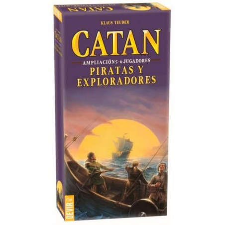 Catan: Piratas y Exploradores Ampliacion 5 y 6 Jugadores