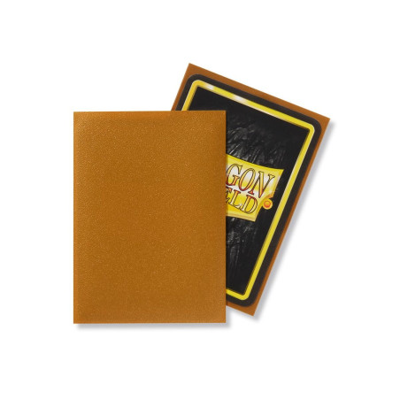 Matte Gold (100 Sleeves) - Dragon Shield Standard Sleeves