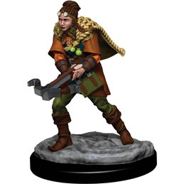 D&D FANTASY MINIATURES ICONS OF THE REALMS PREMIUM FIGURES W5 HUMAN RANGER FEMALE