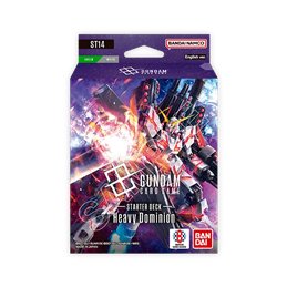 GUNDAM CARD GAME STARTER DECK ST14 HEAVY DOMINION