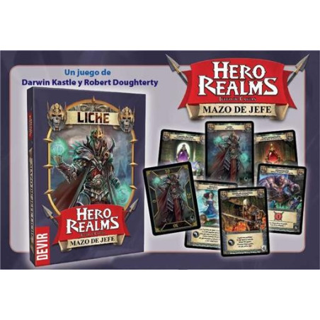 Hero realms: Mazo de Jefe Liche