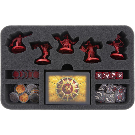 foam tray for Warhammer Underworlds: Shadespire - Khorne Bloodbound