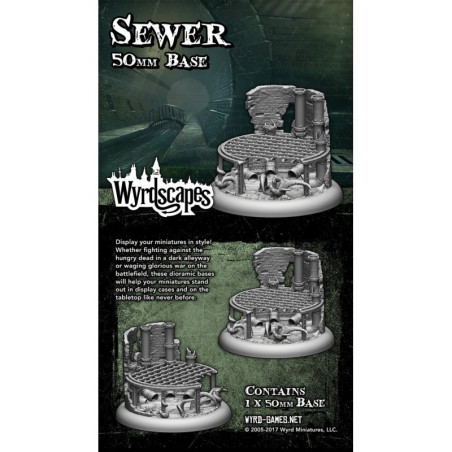 Wyrdscapes Sewer 50mm Base