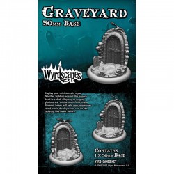 Wyrdscapes Graveyard 50mm Base
